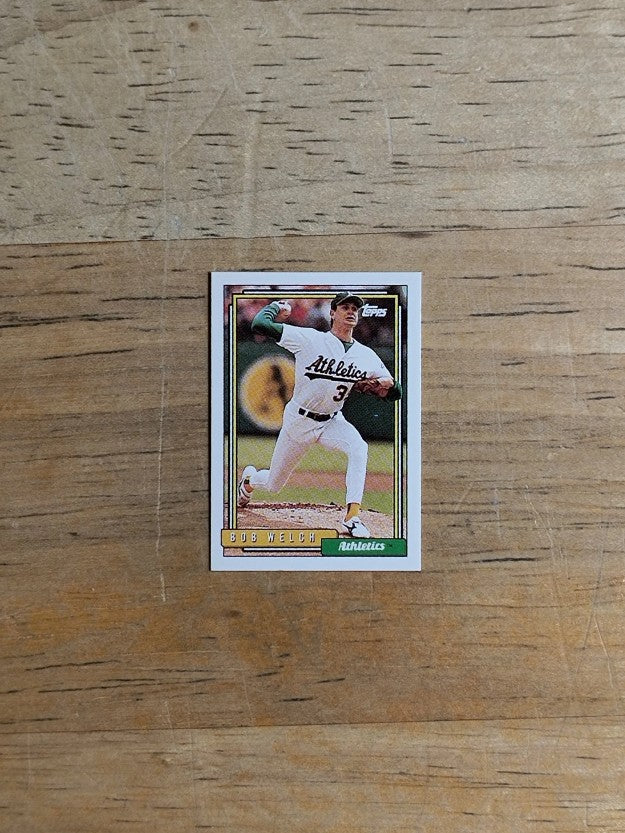 1992 Topps Micro #285 Bob Welch