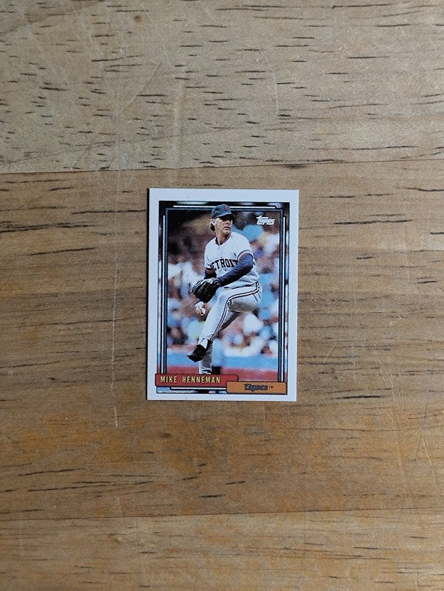 1992 Topps Micro #293 Mike Henneman
