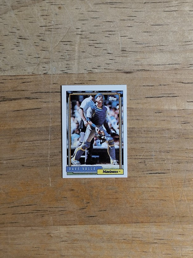 1992 Topps Micro #294 Dave Valle