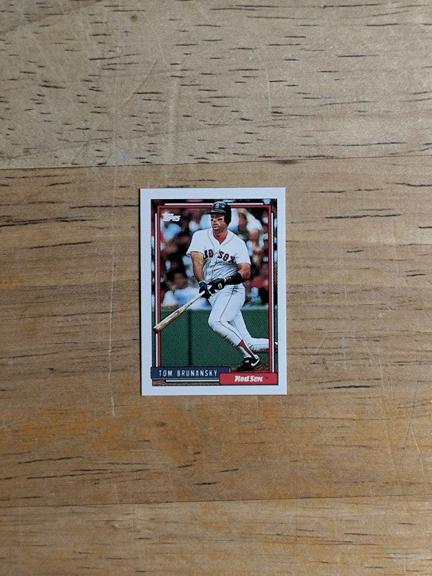 1992 Topps Micro #296 Tom Brunansky