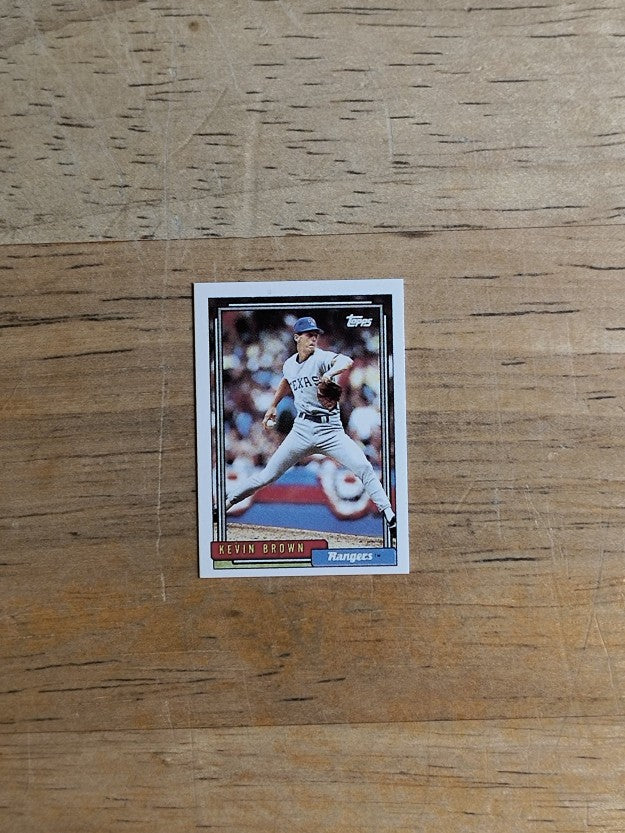 1992 Topps Micro #297 Kevin Brown