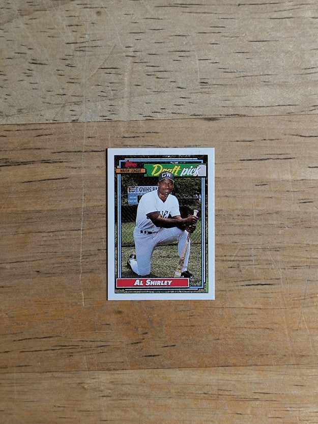 1992 Topps Micro #306 Al Shirley RC