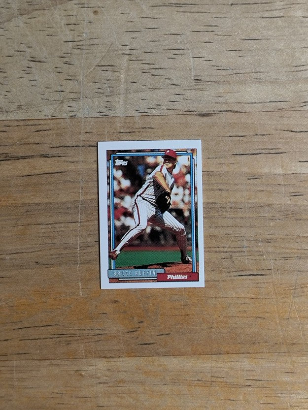1992 Topps Micro #307 Bruce Ruffin