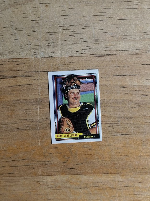 1992 Topps Micro #312 Mike LaValliere