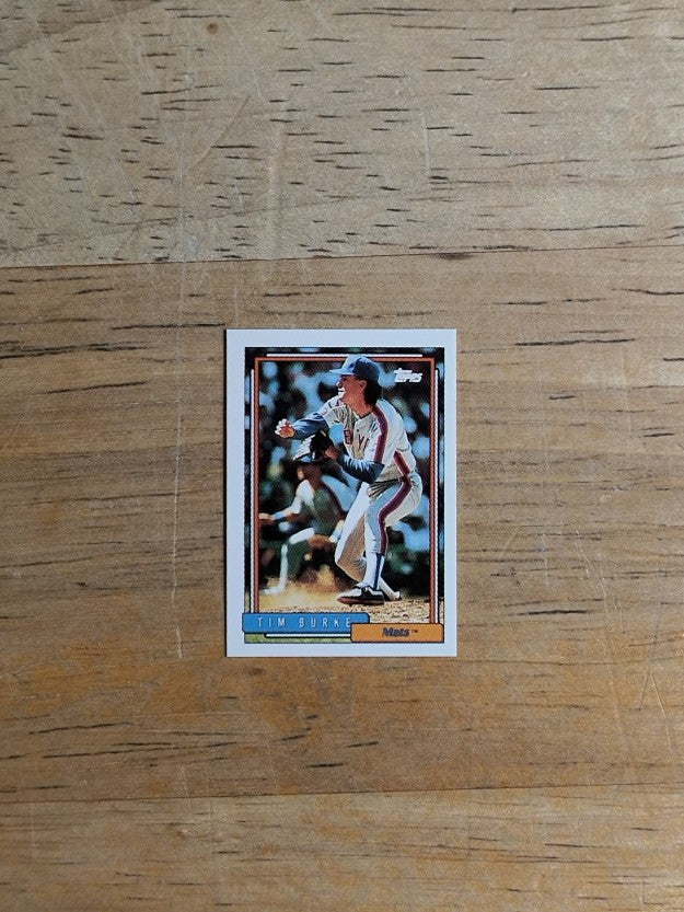 1992 Topps Micro #322 Tim Burke