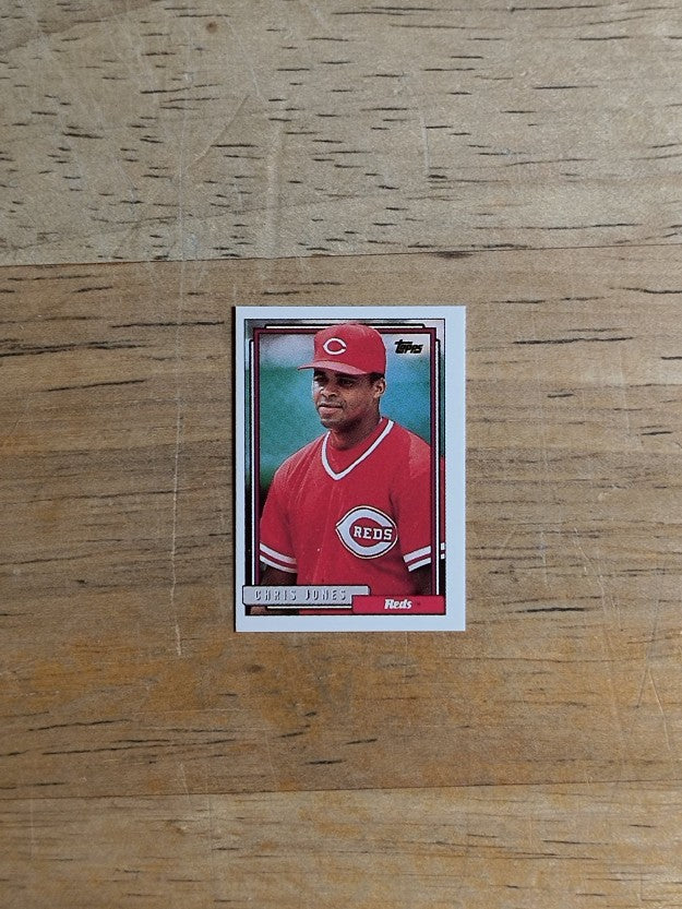 1992 Topps Micro #332 Chris Jones