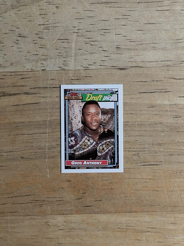 1992 Topps Micro #336 Greg Anthony RC