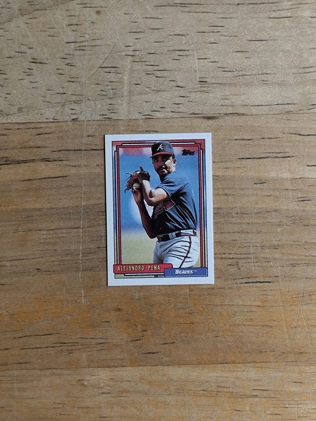 1992 Topps Micro #337 Alejandro Pena