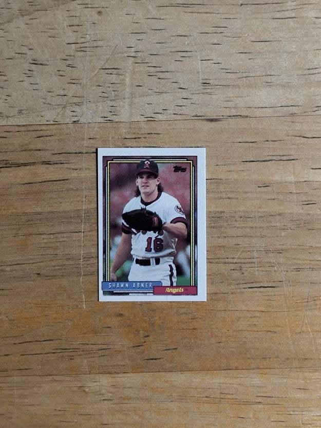 1992 Topps Micro #338 Shawn Abner