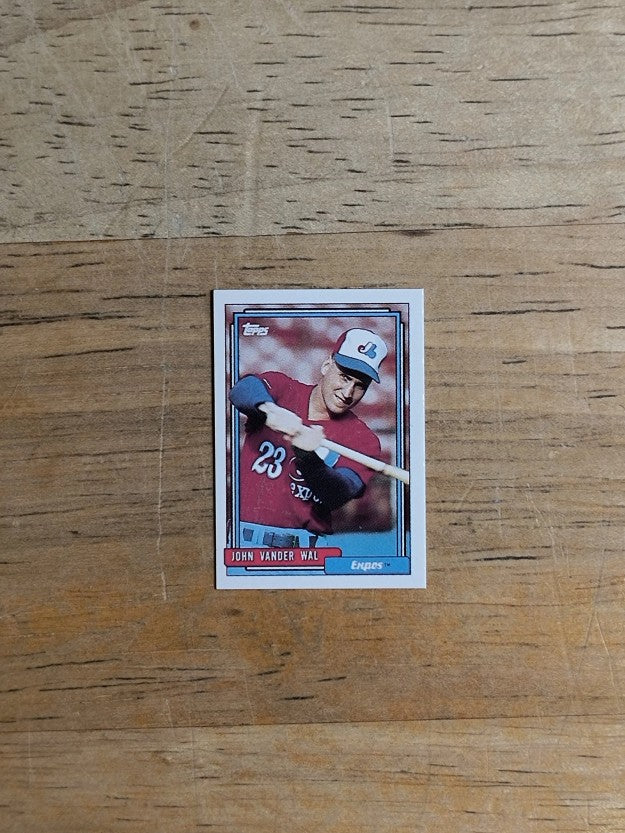 1992 Topps Micro #343 John Vander Wal