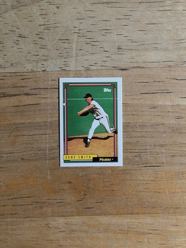 1992 Topps Micro #345 Zane Smith