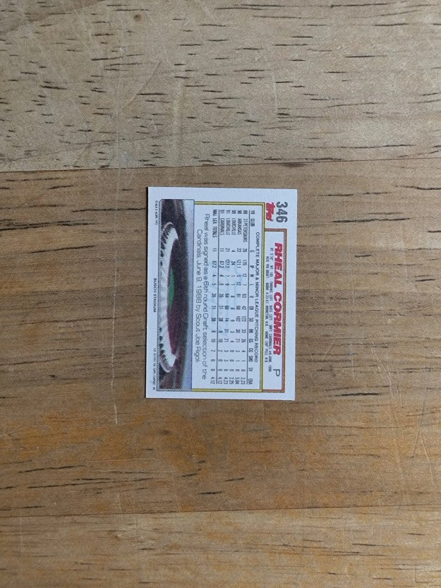 1992 Topps Micro #346 Rheal Cormier