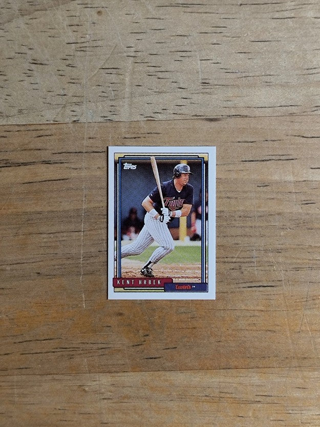 1992 Topps Micro #347 Kent Hrbek