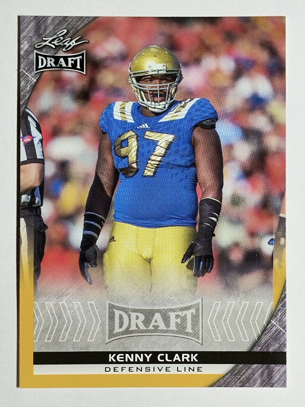2016 Leaf Draft Gold #52 Kenny Clark