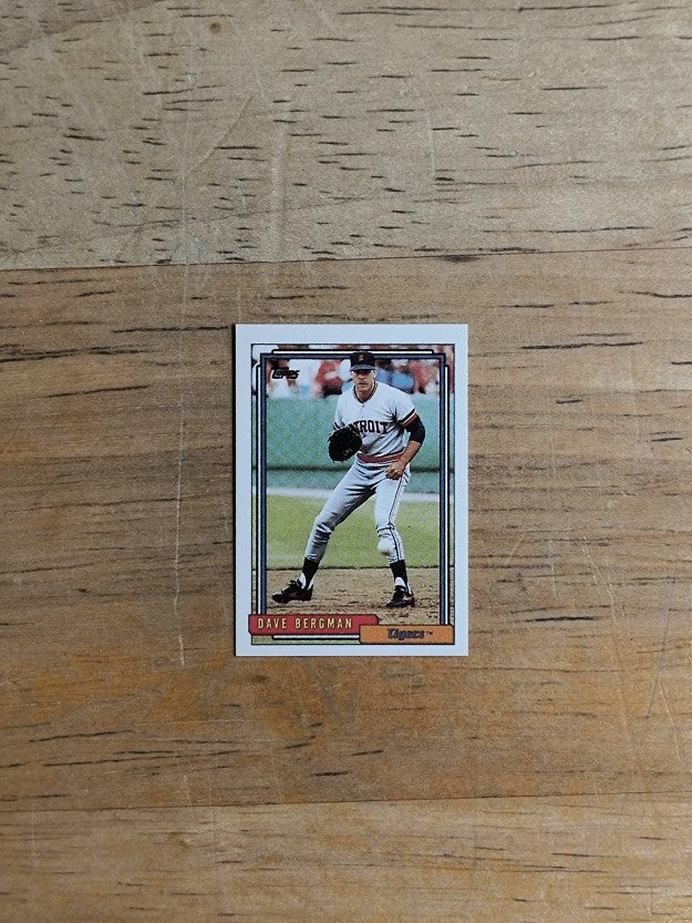 1992 Topps Micro #354 Dave Bergman