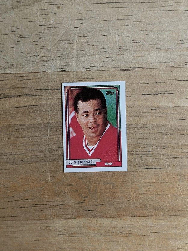 1992 Topps Micro #356 Luis Quinones