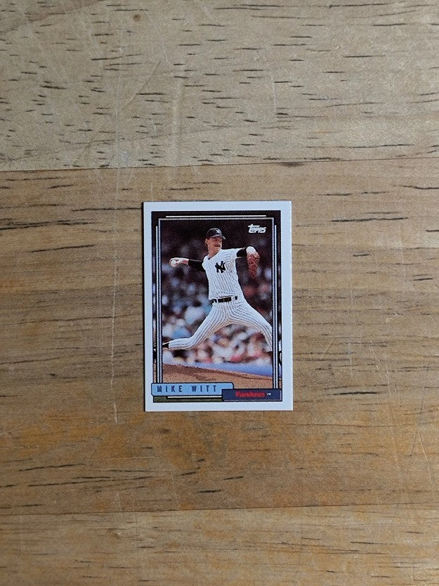 1992 Topps Micro #357 Mike Witt