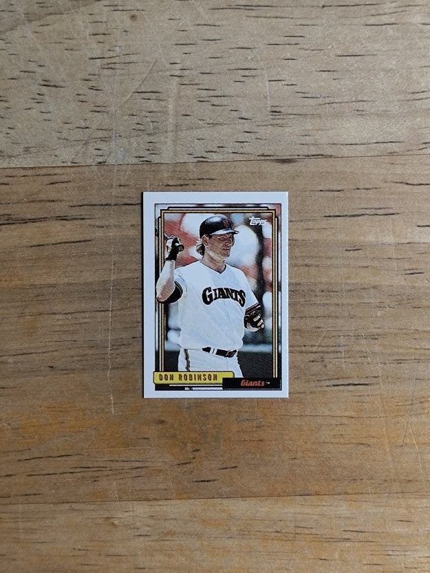1992 Topps Micro #373 Don Robinson