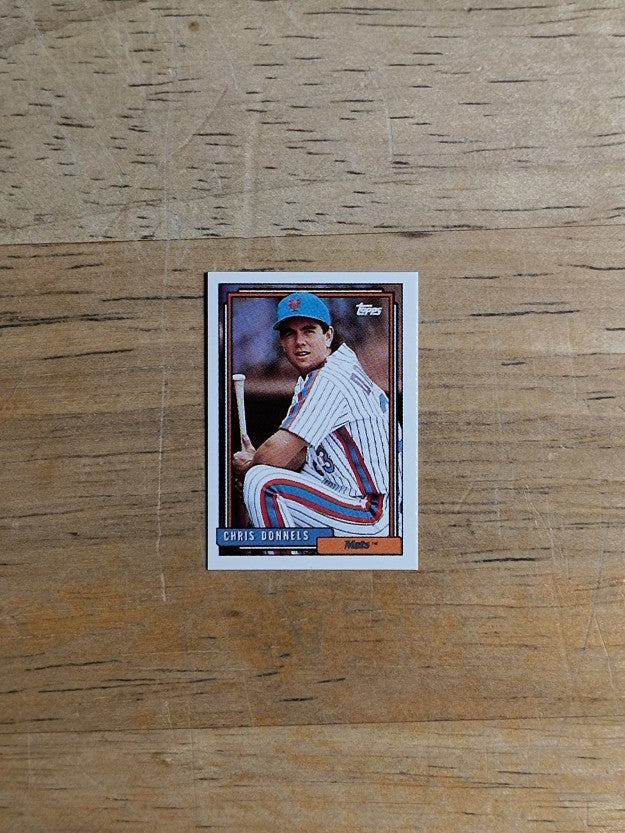 1992 Topps Micro #376 Chris Donnels