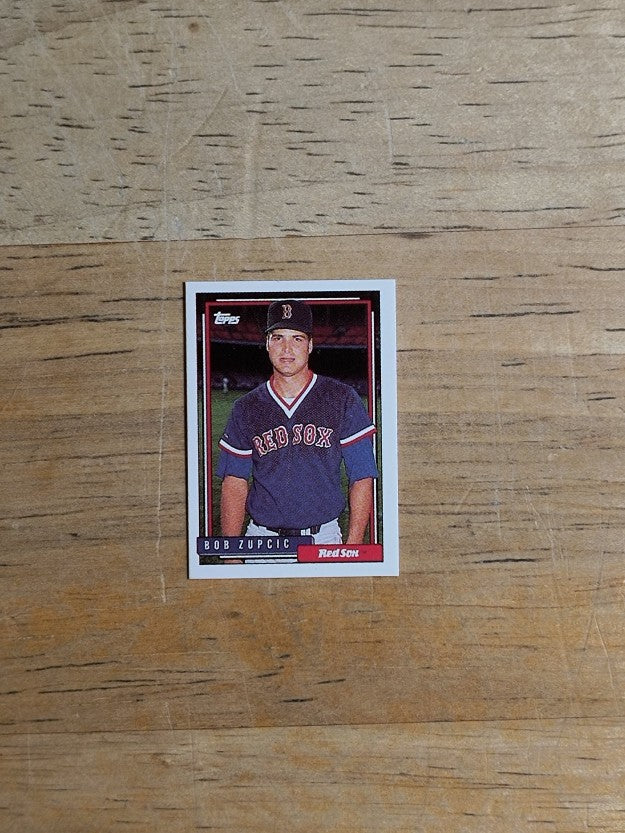 1992 Topps Micro #377 Bob Zupcic RC