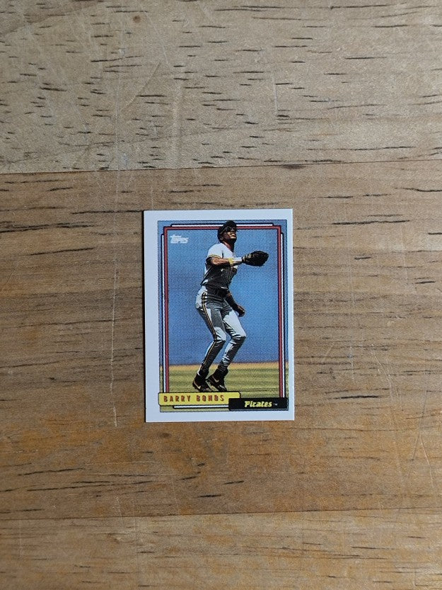 1992 Topps Micro #380 Barry Bonds