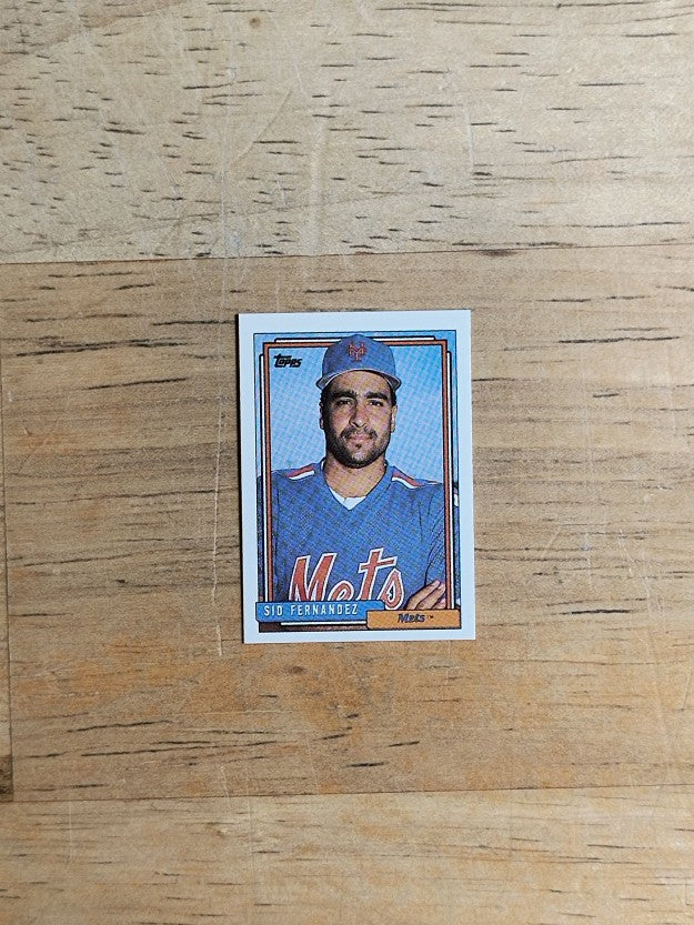 1992 Topps Micro #382 Sid Fernandez