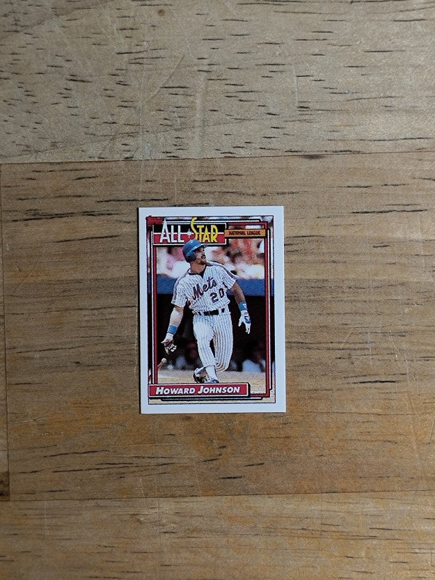 1992 Topps Micro #388 Howard Johnson AS