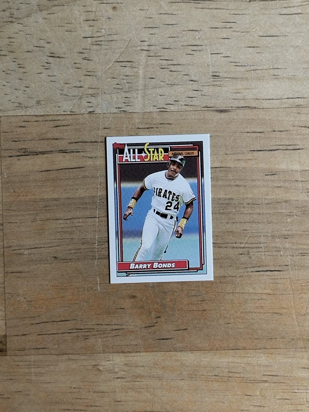 1992 Topps Micro #390 Barry Bonds AS