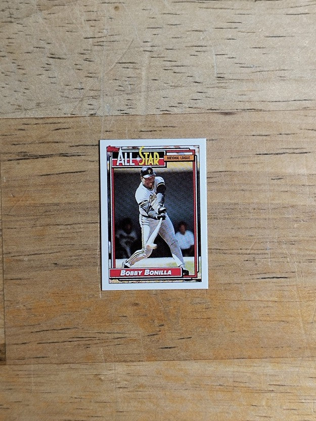 1992 Topps Micro #392 Bobby Bonilla AS