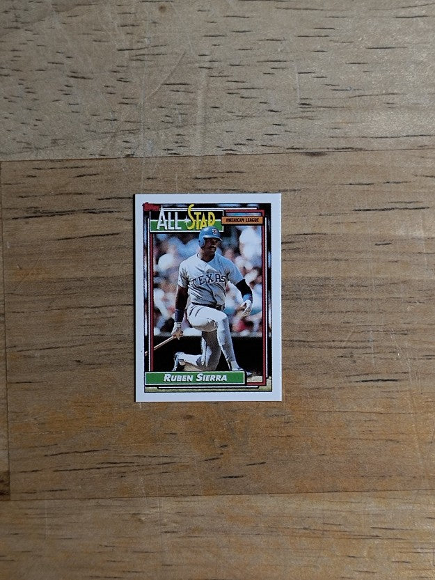 1992 Topps Micro #403 Ruben Sierra AS