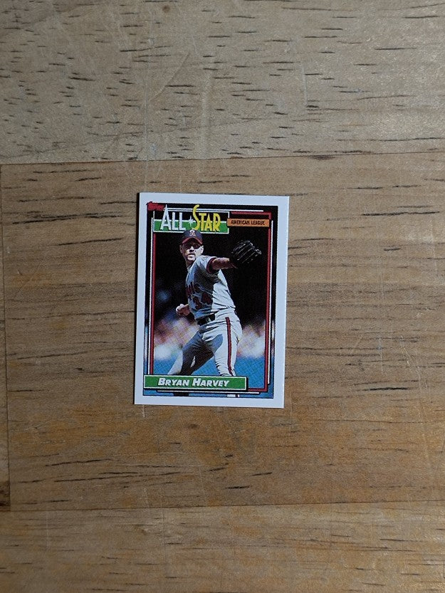 1992 Topps Micro #407 Bryan Harvey AS
