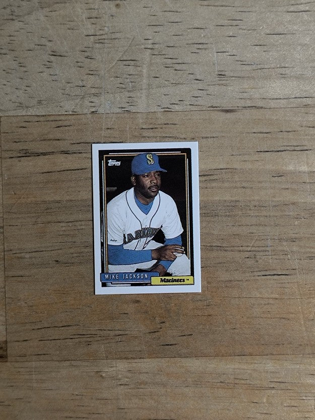 1992 Topps Micro #411 Mike Jackson