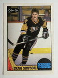1987-88 O-Pee-Chee #80 Craig Simpson RC