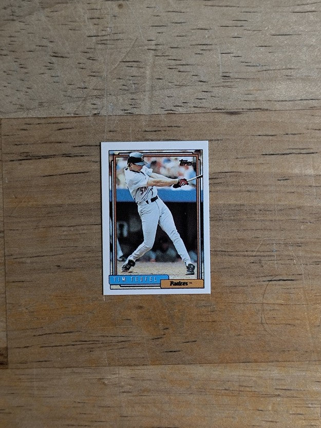 1992 Topps Micro #413 Tim Teufel
