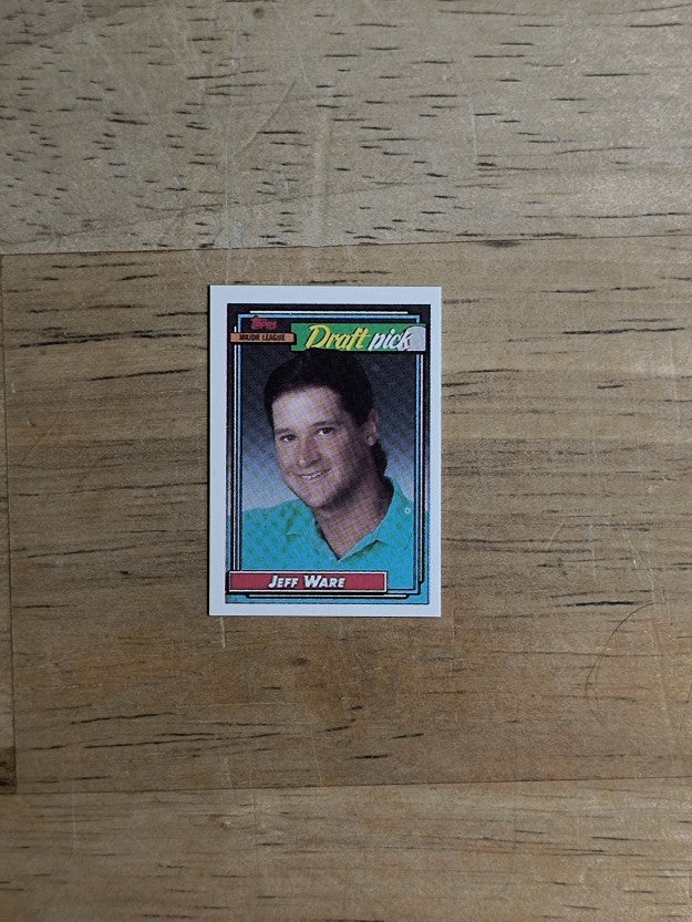 1992 Topps Micro #414 Jeff Ware