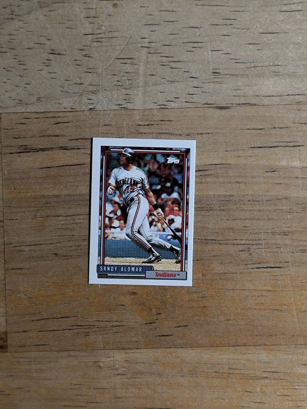 1992 Topps Micro #420 Sandy Alomar Jr.