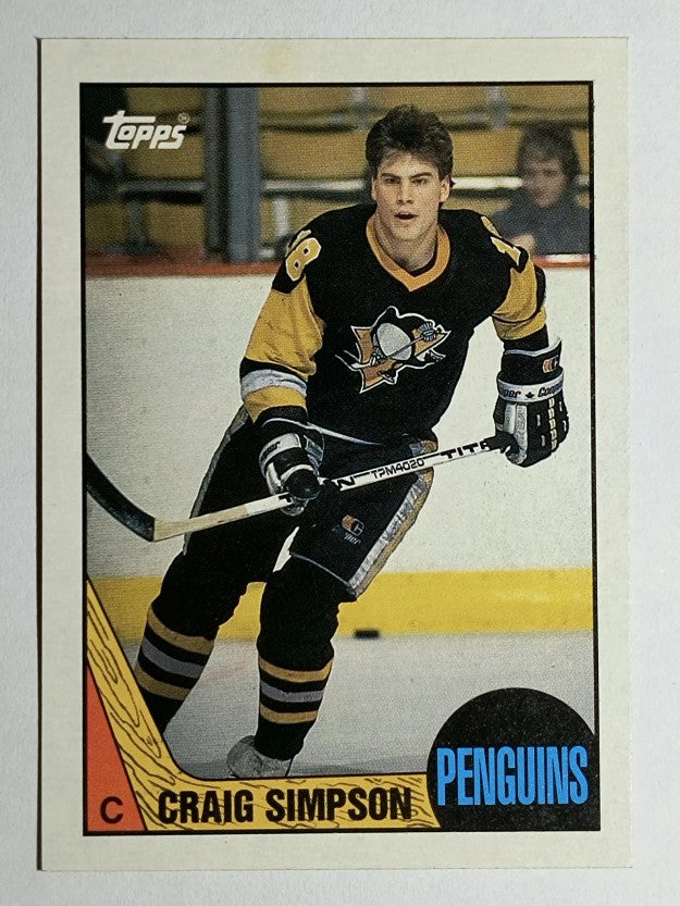 1987-88 Topps #80 Craig Simpson DP RC