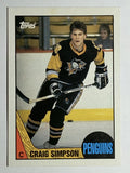 1987-88 Topps #80 Craig Simpson DP RC