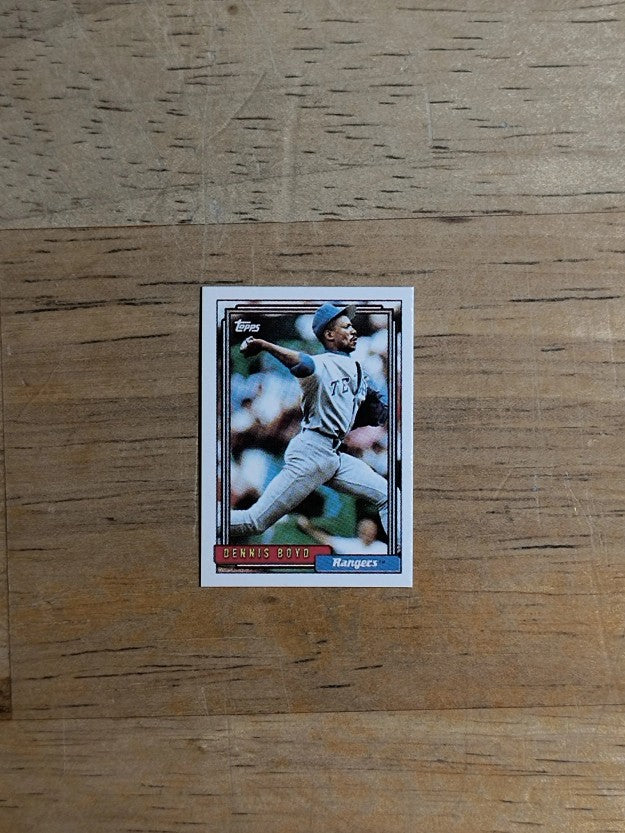 1992 Topps Micro #428 Dennis Boyd