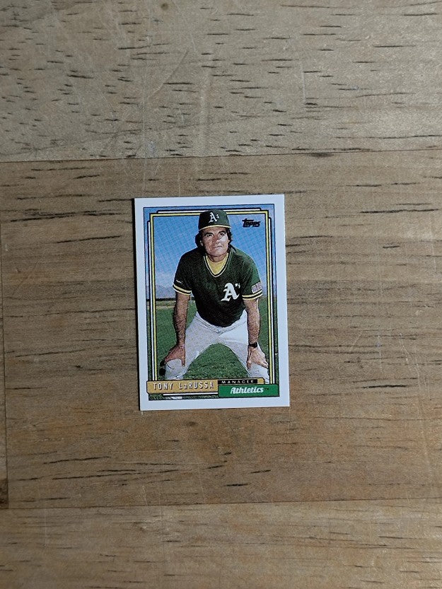 1992 Topps Micro #429 Tony LaRussa MG