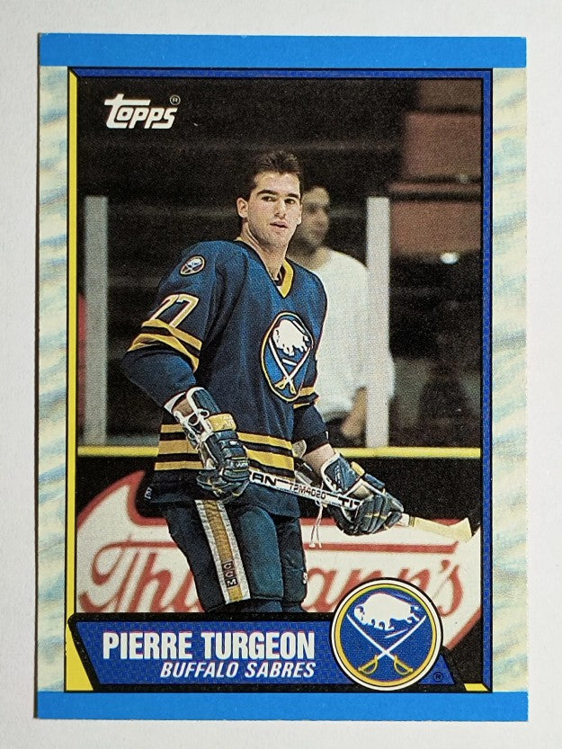 1989-90 Topps #25 Pierre Turgeon DP