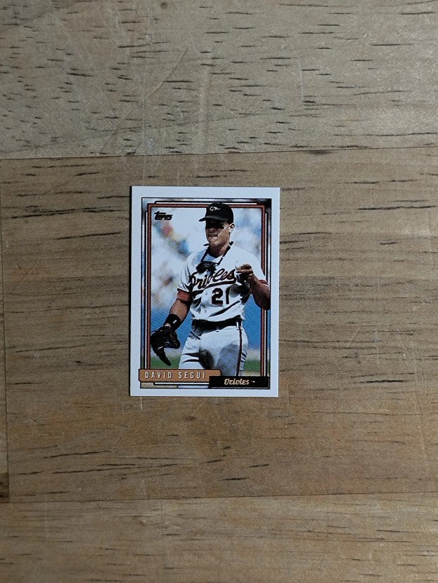 1992 Topps Micro #447 David Segui