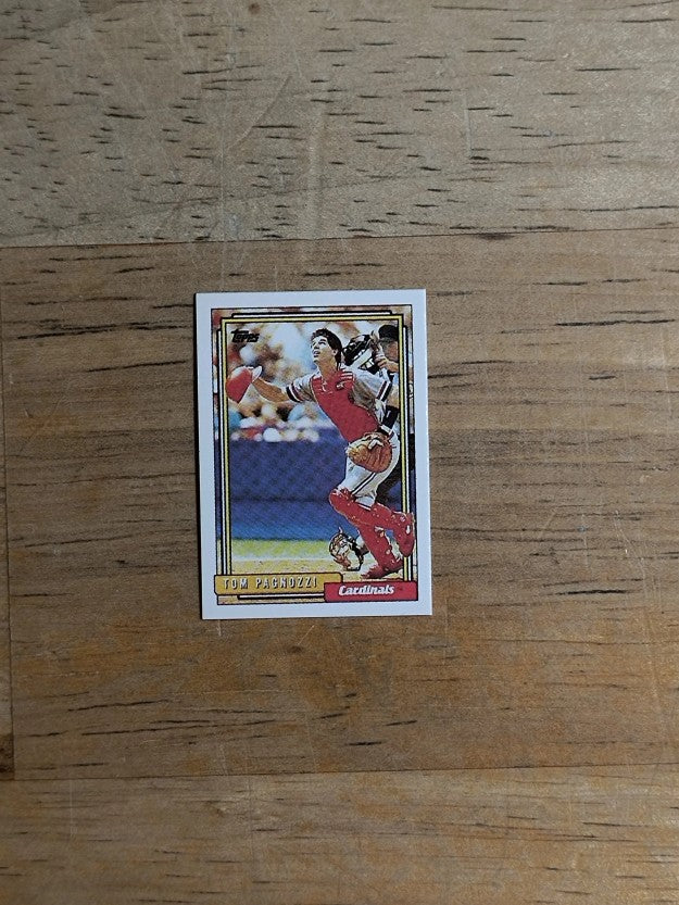 1992 Topps Micro #448 Tom Pagnozzi