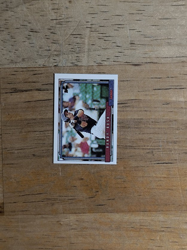 1992 Topps Micro #476 Randy Bush