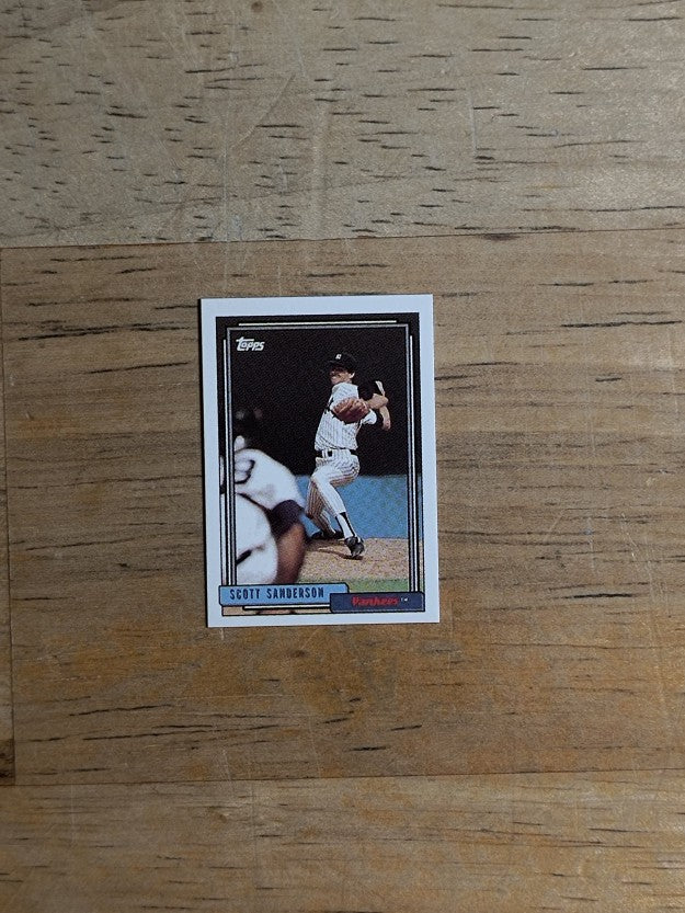 1992 Topps Micro #480 Scott Sanderson