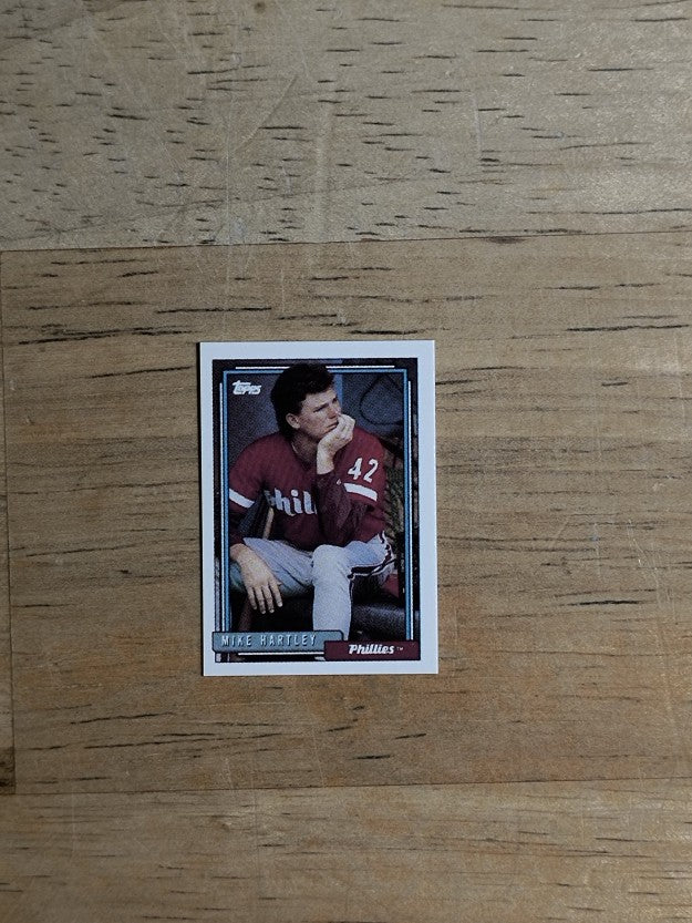 1992 Topps Micro #484 Mike Hartley