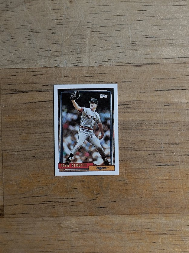 1992 Topps Micro #487 John Cerutti