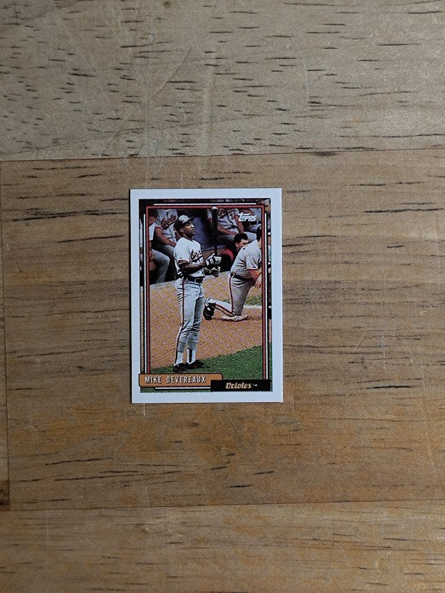 1992 Topps Micro #492 Mike Devereaux