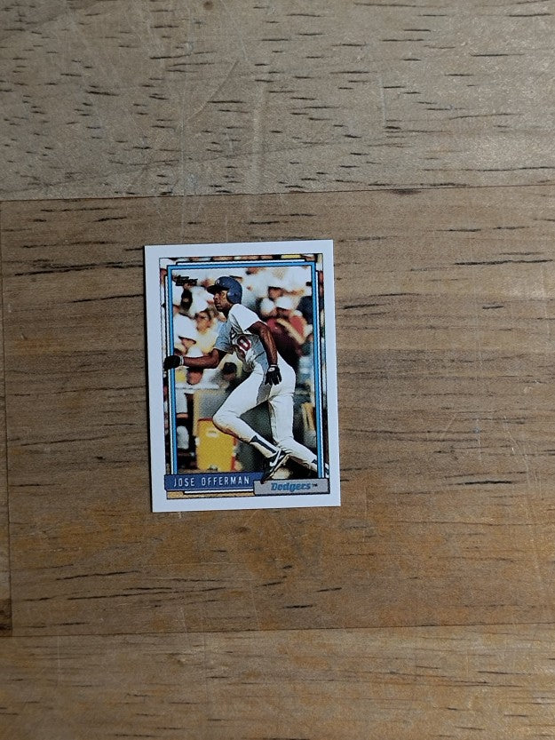 1992 Topps Micro #493 Jose Offerman