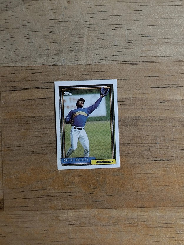 1992 Topps Micro #502 Greg Briley
